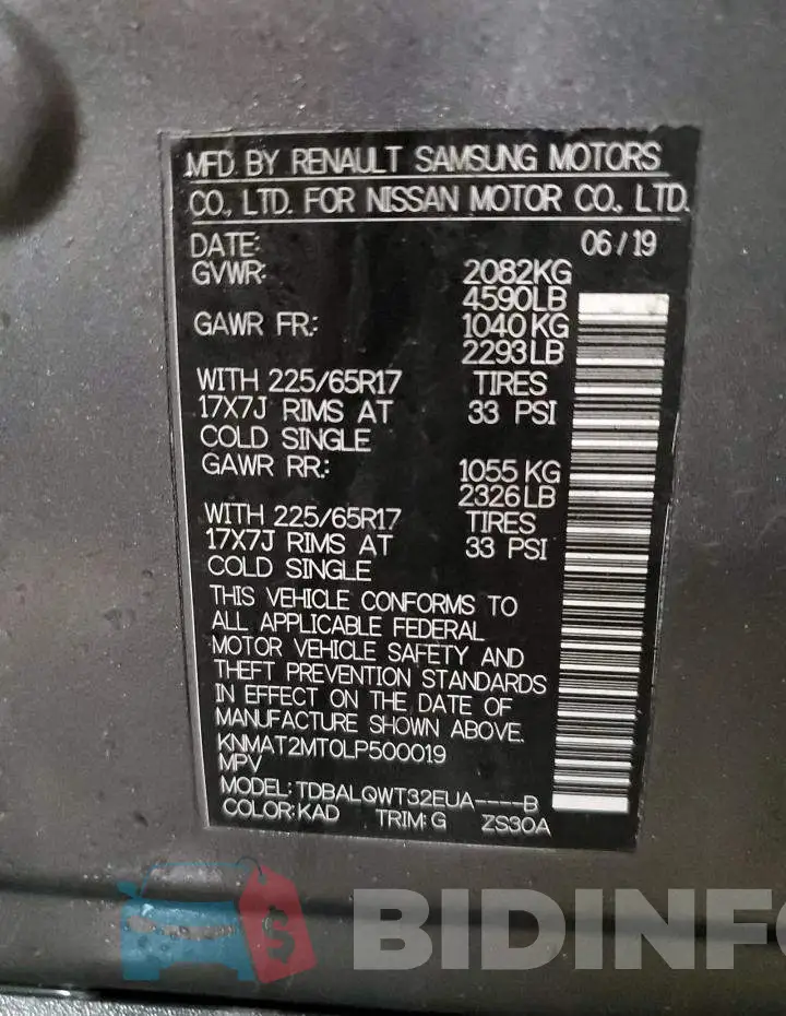 KNMAT2MT0LP500019 Photo# 13