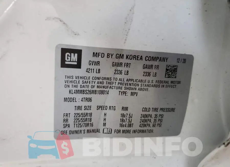 KL4MMBS26MB108014 Photo# 13