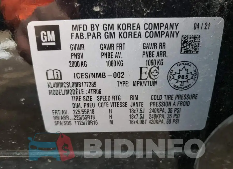 KL4MMCSL0MB177389 Photo# 13