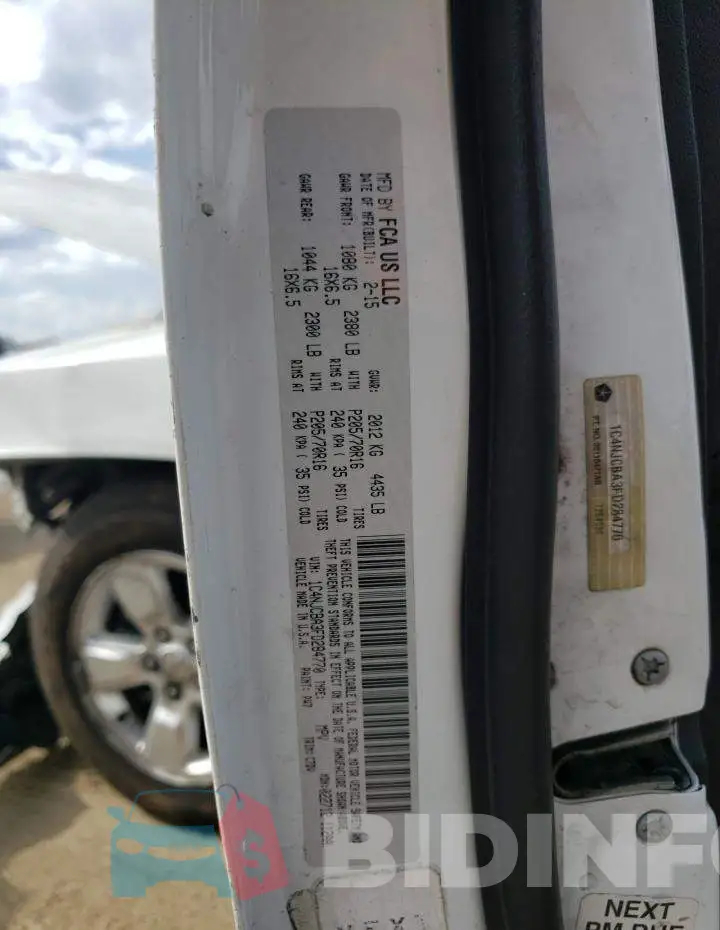 1C4NJCBA3FD284770 Photo# 10