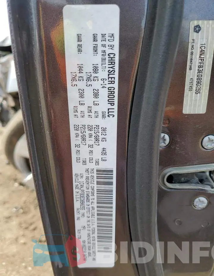 1C4NJPFB3ED890255 Photo# 13