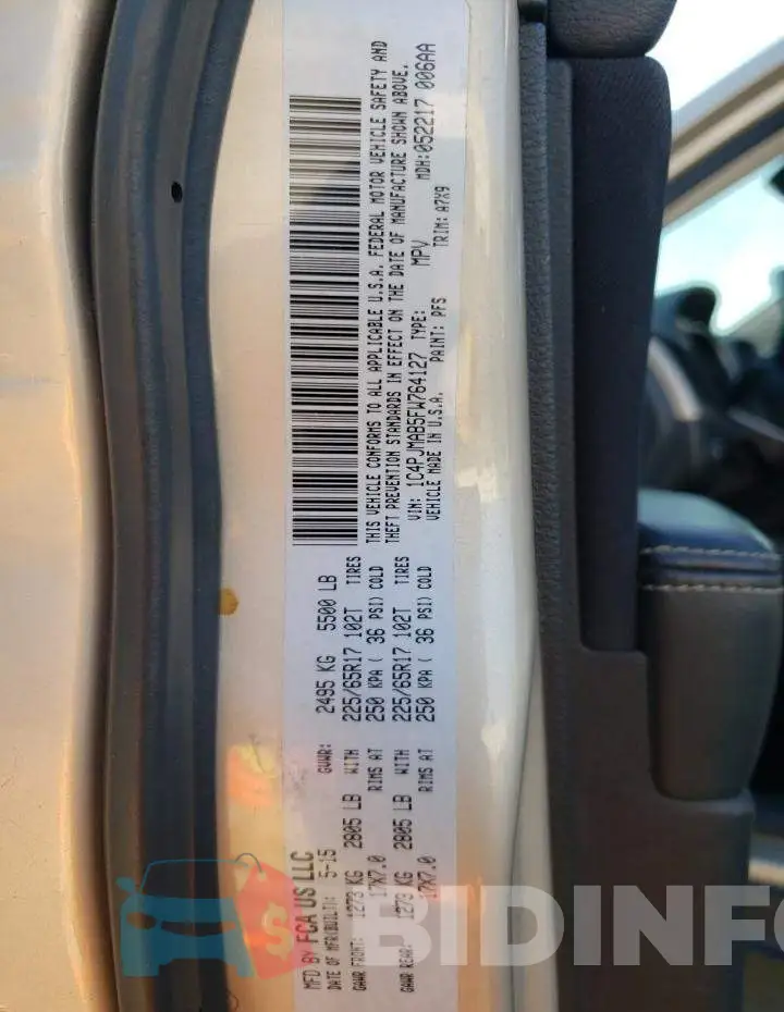 1C4PJMAB5FW764127 Photo# 12