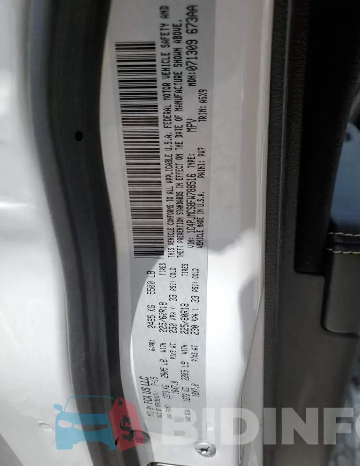 1C4PJMCS8FW788516 Photo# 13