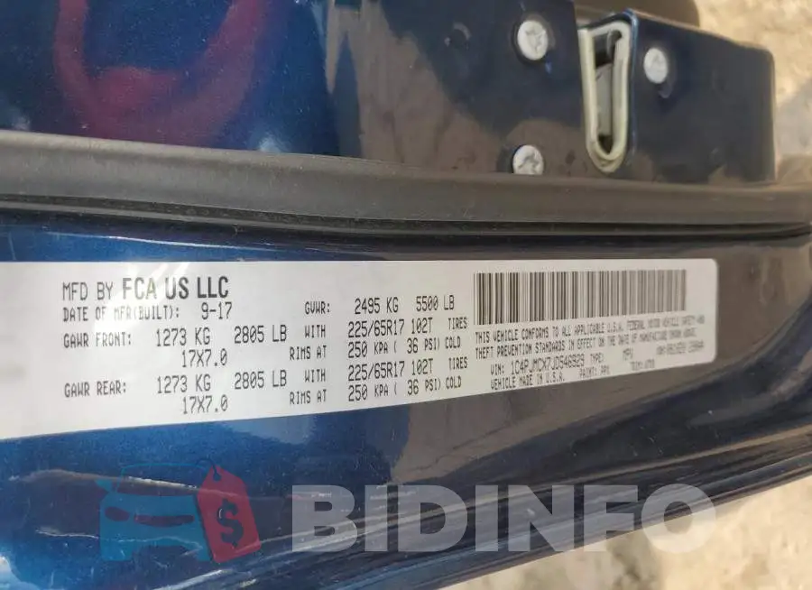 1C4PJMCX7JD546929 Photo# 12