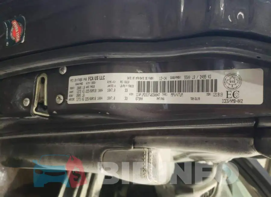 1C4PJMDS1FW630047 Photo# 12