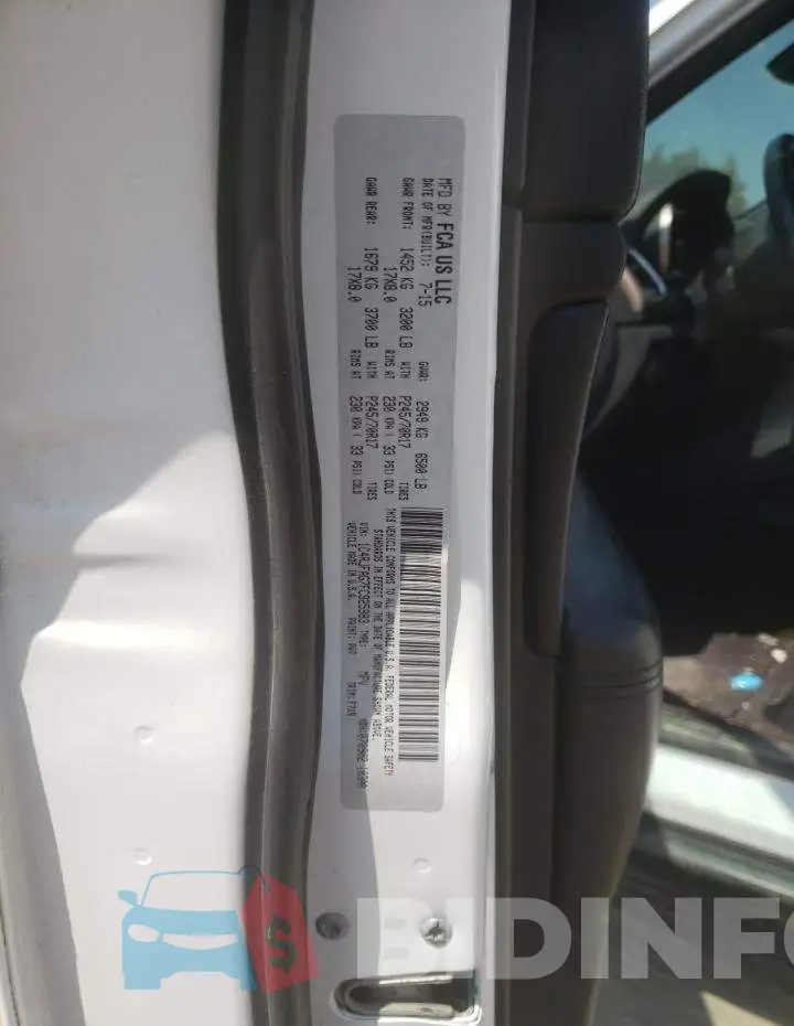 1C4RJFAG7FC925983 Photo# 13