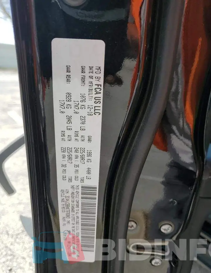3C4NJCBBXKT676903 Photo# 13