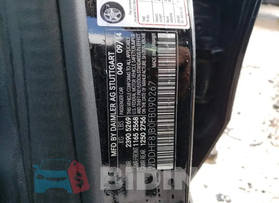 WDDHF8JB0FB090267 Photo# 12