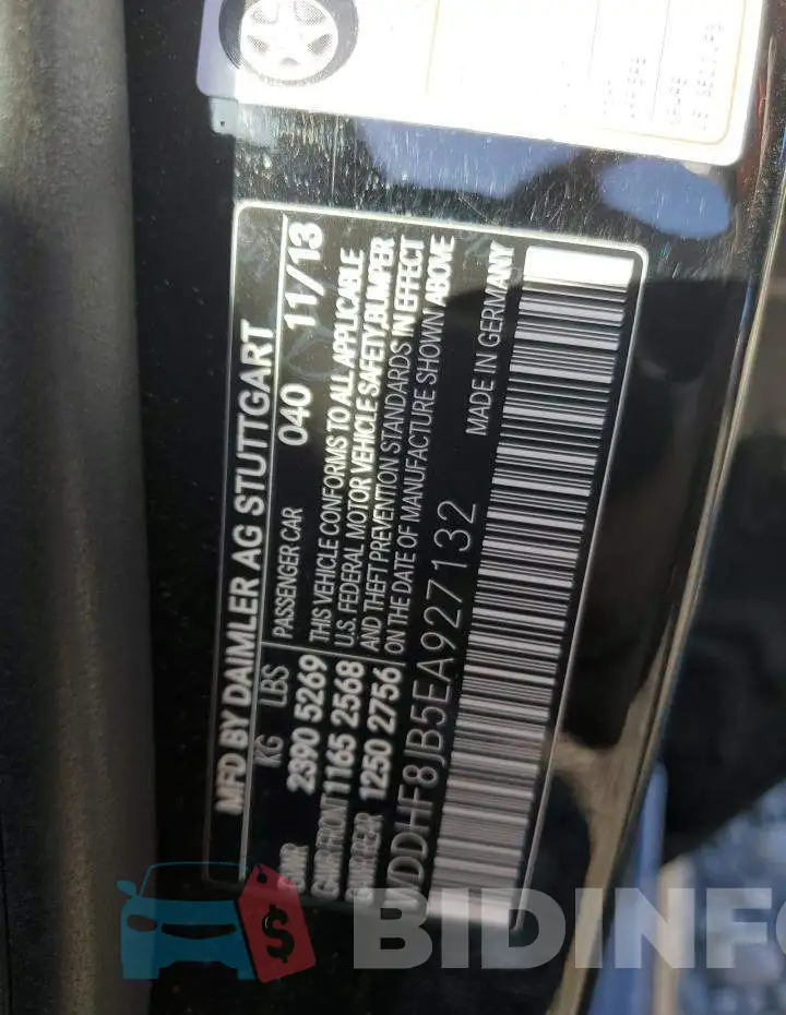 WDDHF8JB5EA927132 Photo# 12