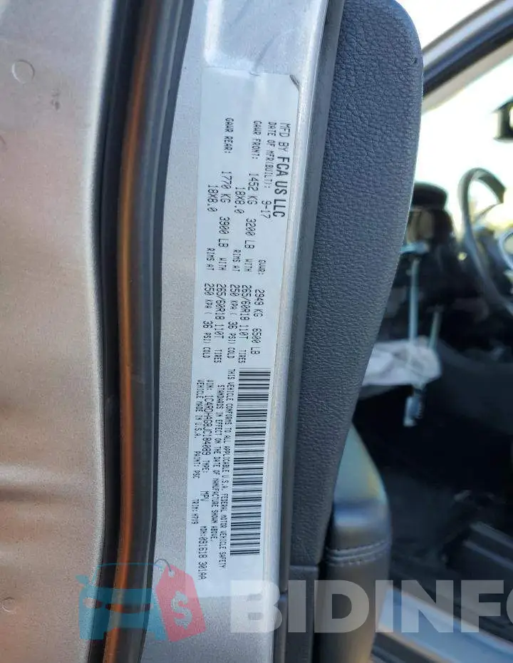 1C4RDHAG8JC184089 Photo# 12