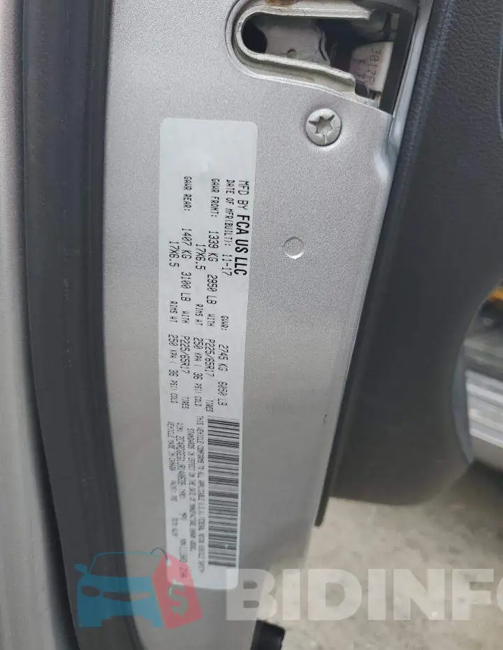 2C4RDGEG1JR140639 Photo# 13