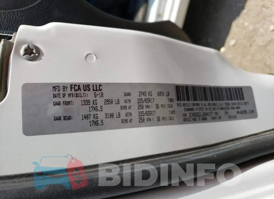 2C4RDGEG1JR344177 Photo# 14