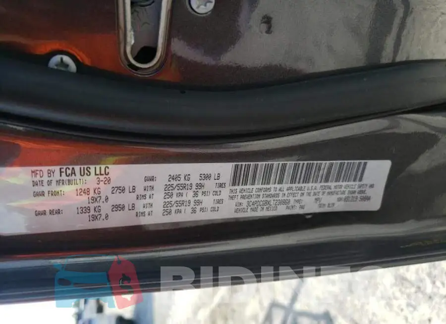 3C4PDCGBXLT230860 Photo# 10