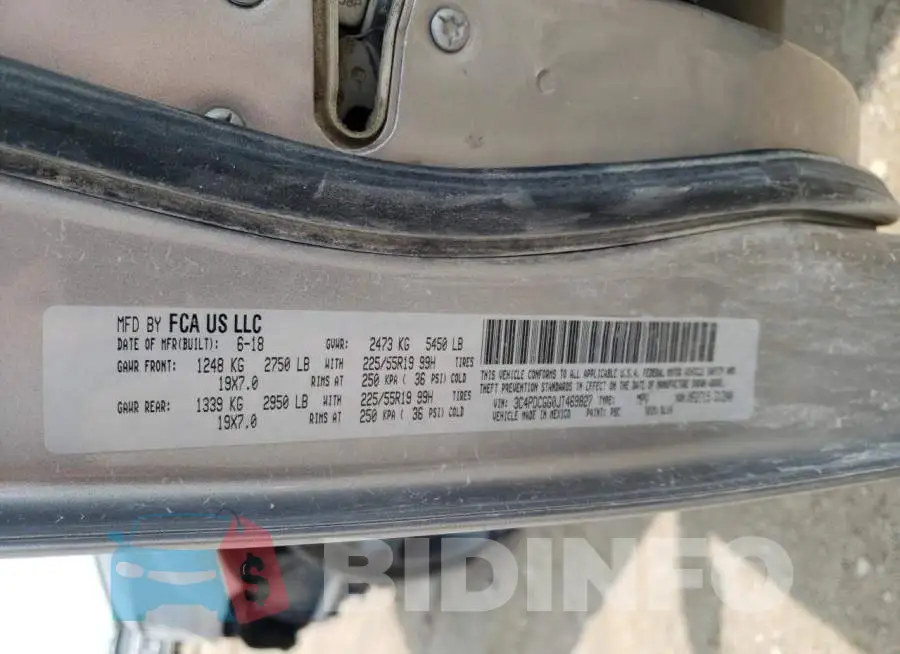 3C4PDCGG0JT469827 Photo# 14