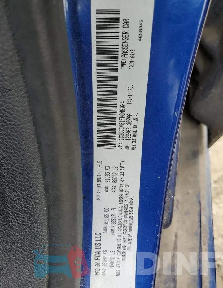 1C3CCCAB1FN646024 Photo# 12