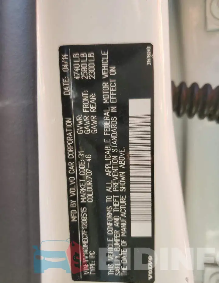 YV140MEC7F1208515 Photo# 14