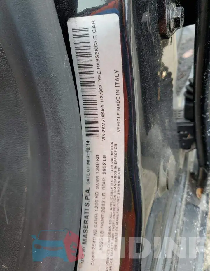 ZAM57XSA2F1137987 Photo# 12