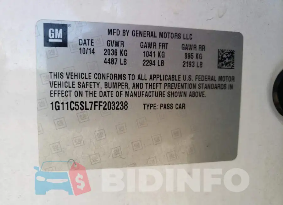 1G11C5SL7FF203238 Photo# 13