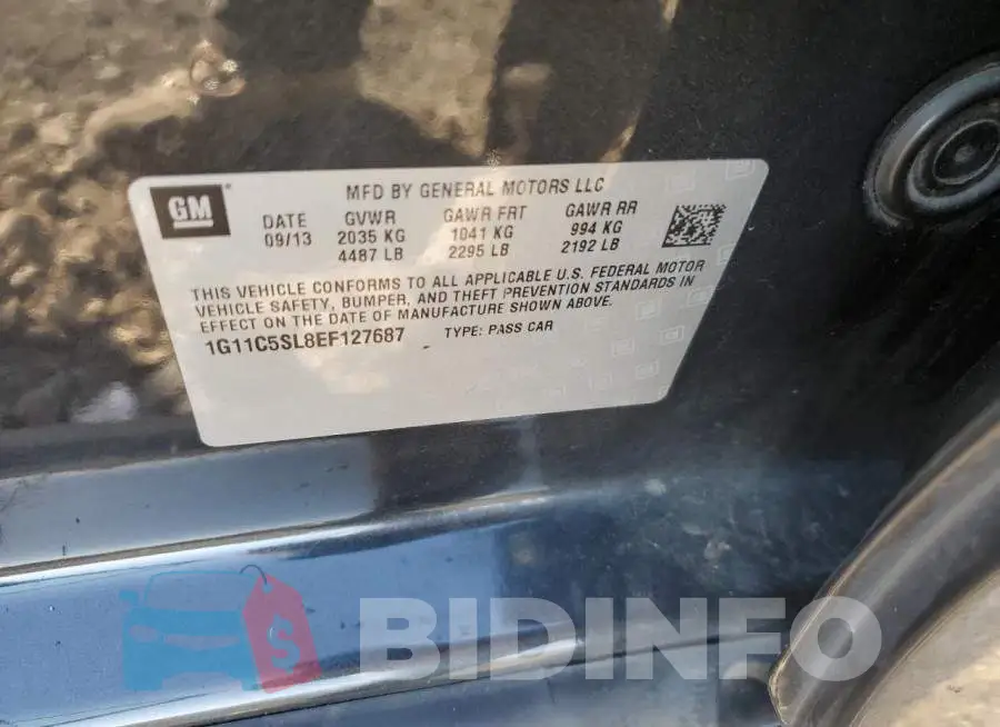 1G11C5SL8EF127687 Photo# 12