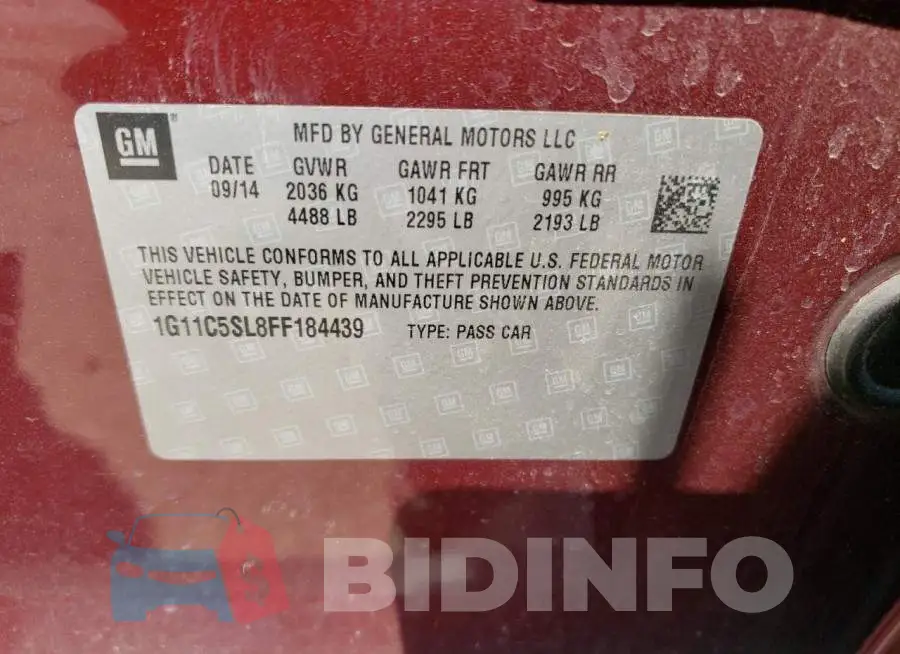 1G11C5SL8FF184439 Photo# 12