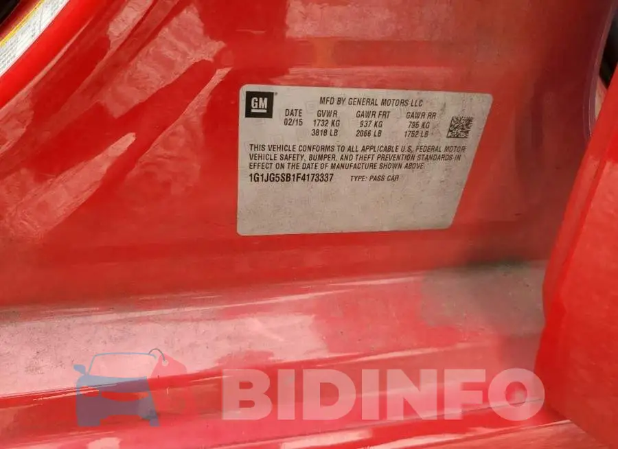 1G1JG5SB1F4173337 Photo# 12