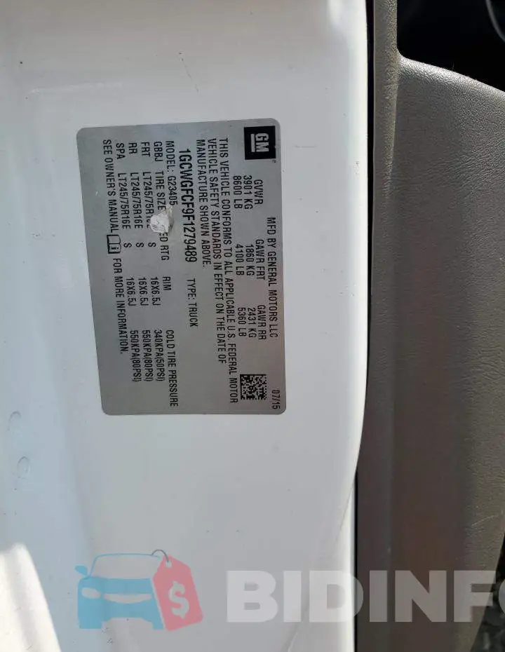 1GCWGFCF9F1279489 Photo# 13