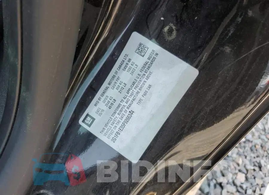 2G1FB1E35F9266344 Photo# 13