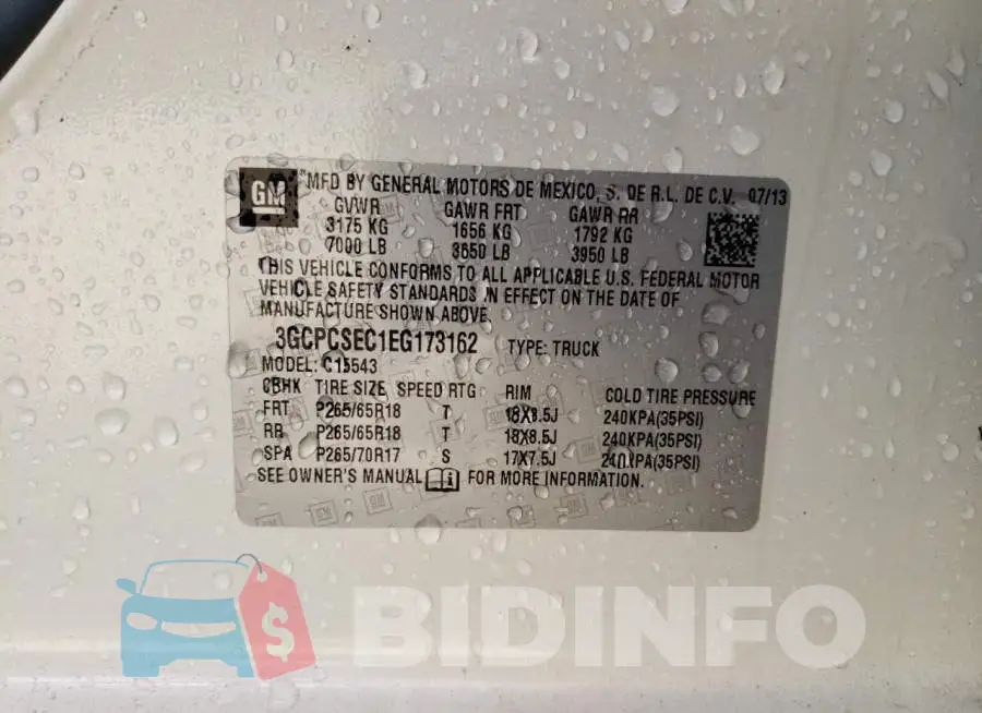 3GCPCSEC1EG173162 Photo# 13