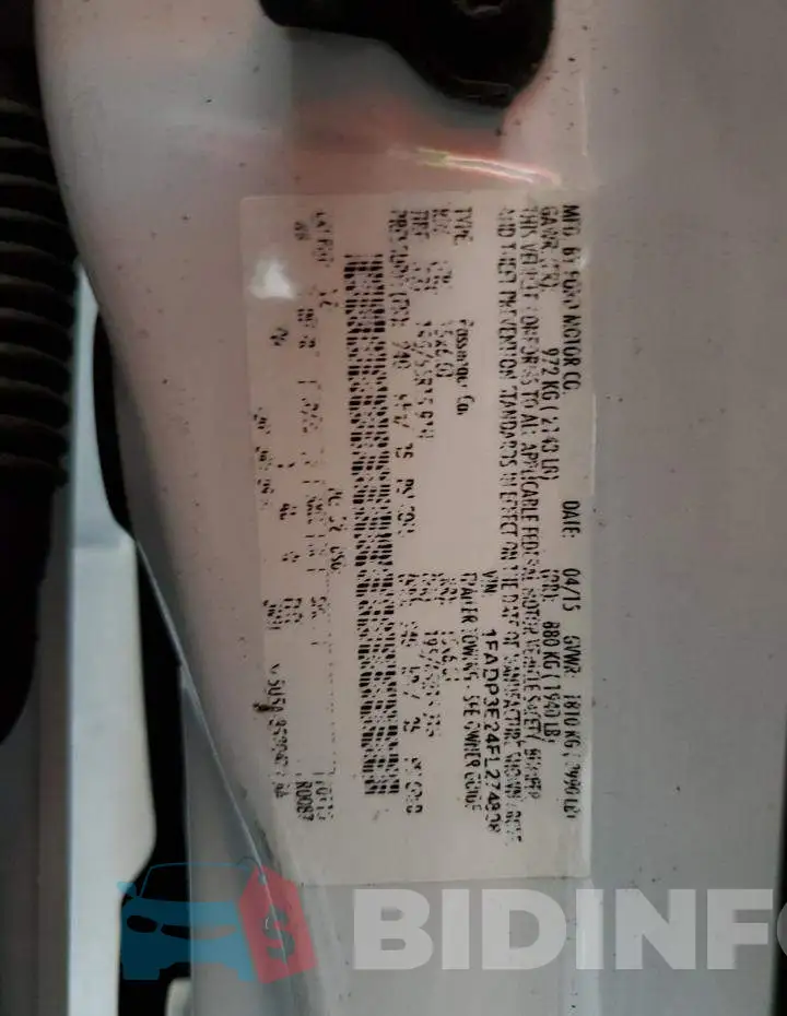 1FADP3E24FL274808 Photo# 13