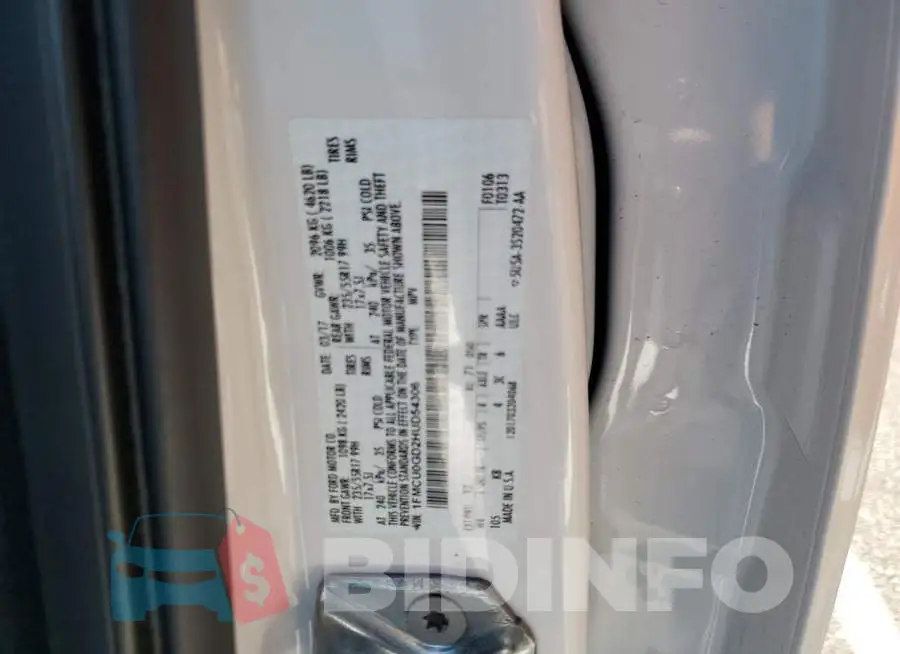 1FMCU0GD2HUD54306 Photo# 13