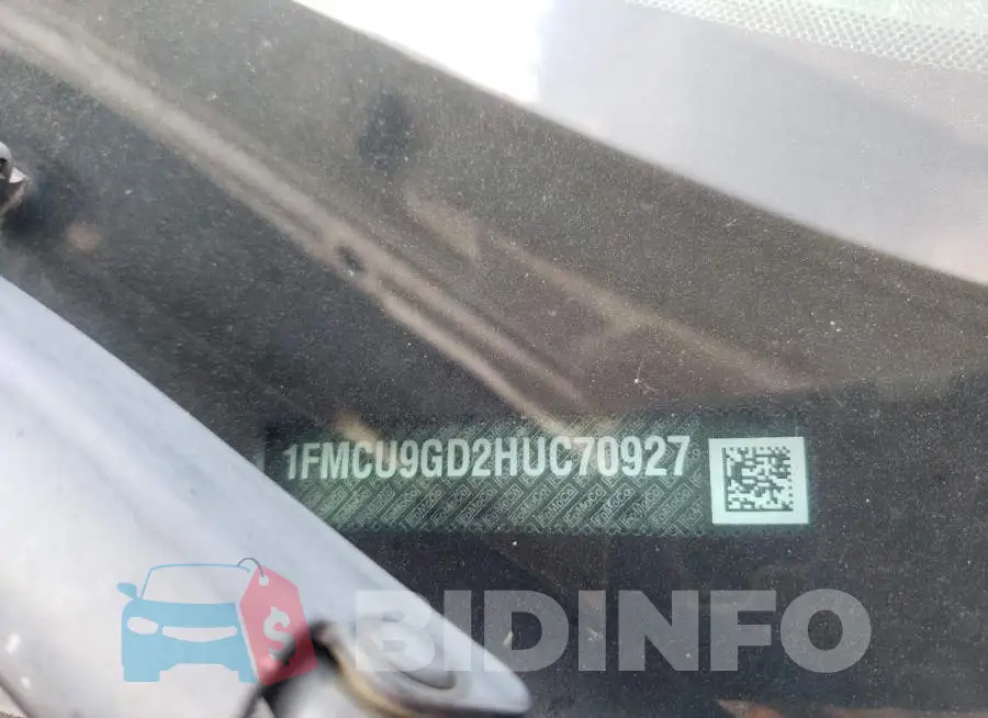 1FMCU9GD2HUC70927 Photo# 12
