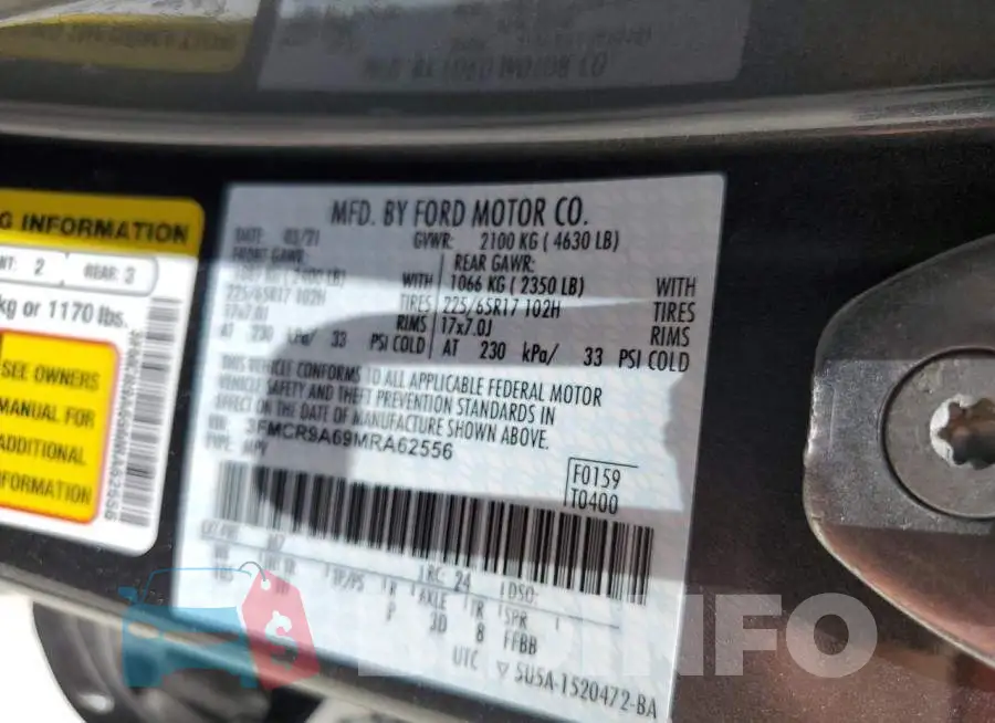3FMCR9A69MRA62556 Photo# 13