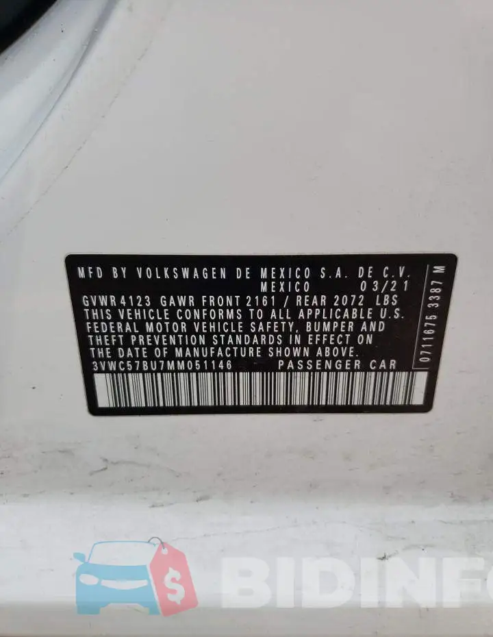 3VWC57BU7MM051146 Photo# 12