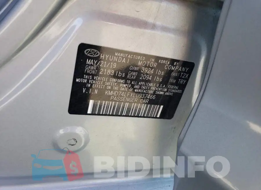 KMHD74LFXLU937466 Photo# 13