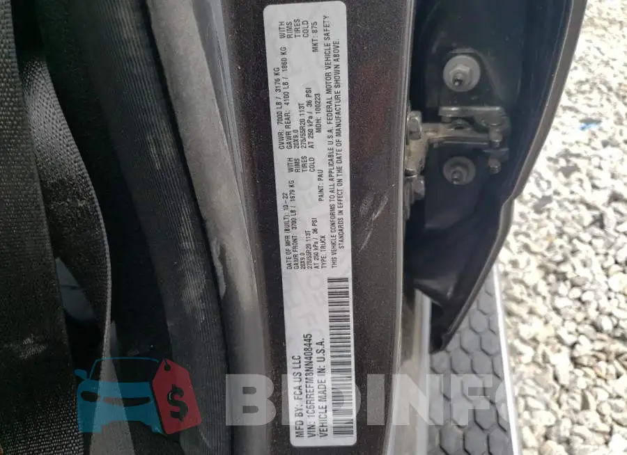 1C6RREFM8NN408445 Photo# 12
