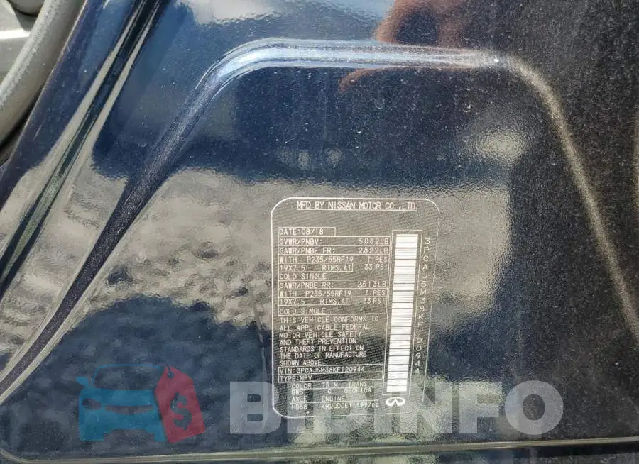3PCAJ5M38KF120944 Photo# 13