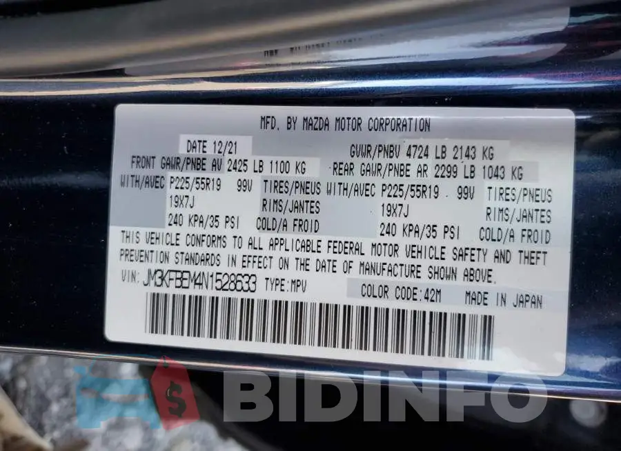 JM3KFBEM4N1528633 Photo# 12