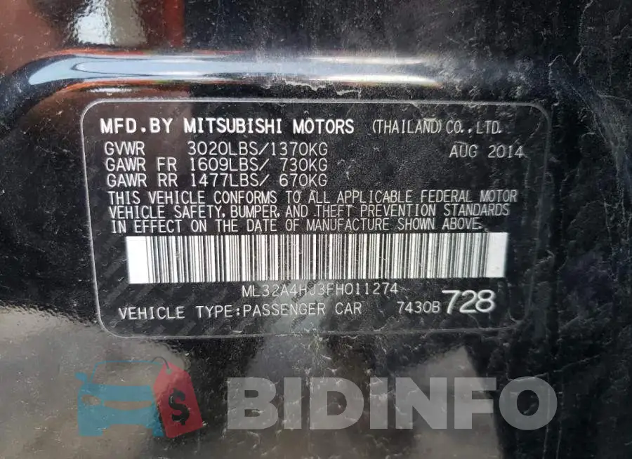 ML32A4HJ3FH011274 Photo# 12