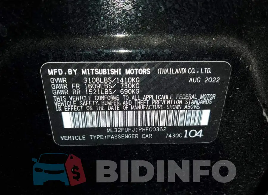 ML32FUFJ1PHF00362 Photo# 12