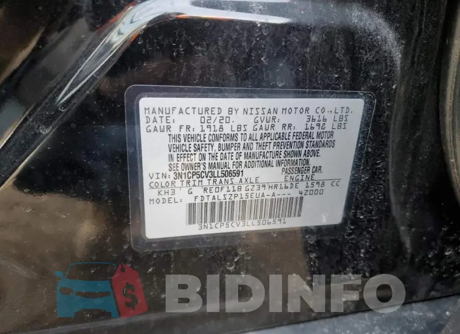 3N1CP5CV3LL506591 Photo# 14