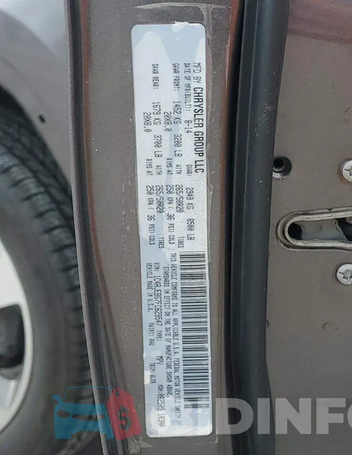 1C4RJEBG7FC629547 Photo# 13