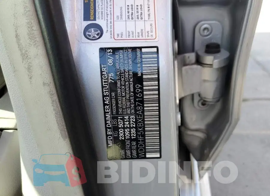WDDHF5KBXEA871699 Photo# 12