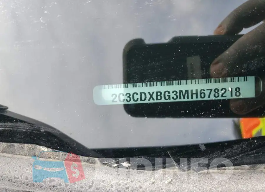 2C3CDXBG3MH678218 Photo# 12