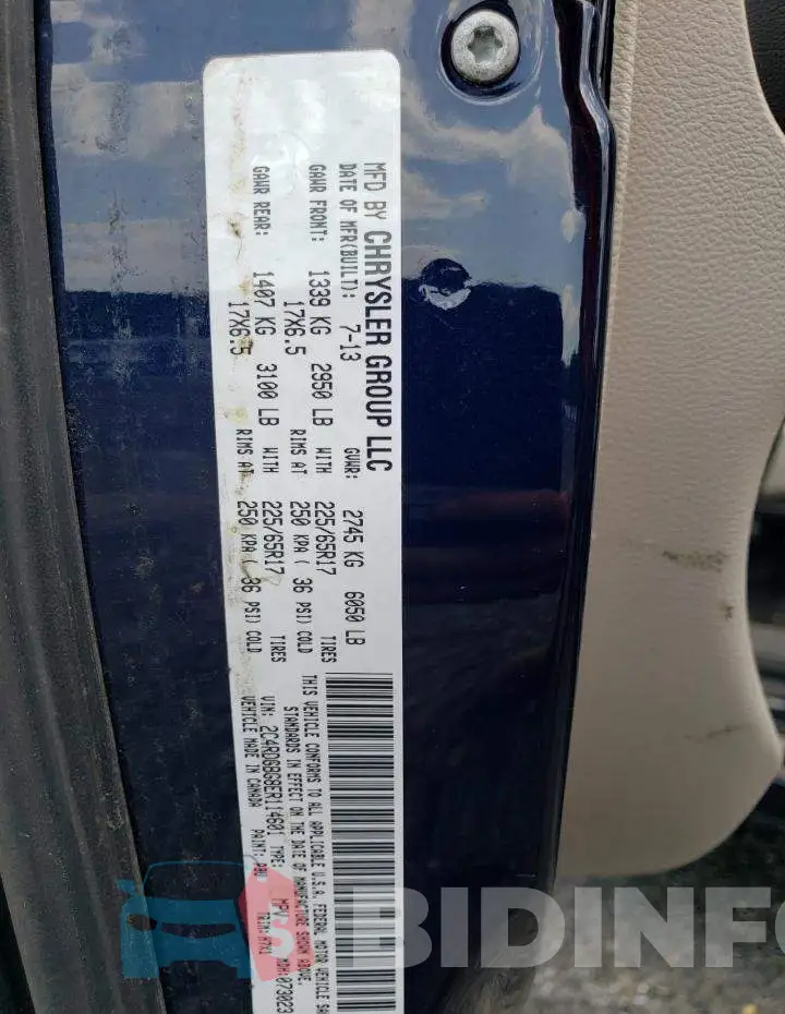 2C4RDGBG8ER114601 Photo# 13