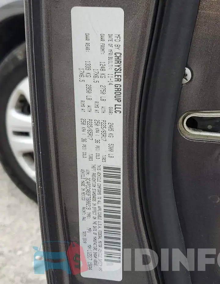 3C4PDCAB3FT600219 Photo# 13
