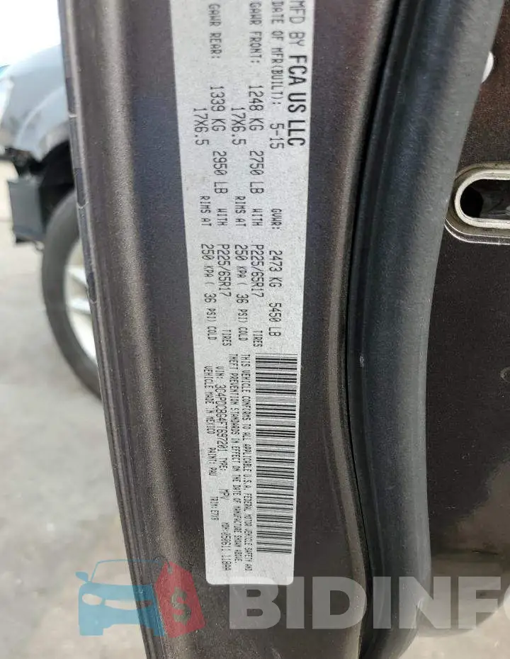 3C4PDCBG4FT697201 Photo# 13