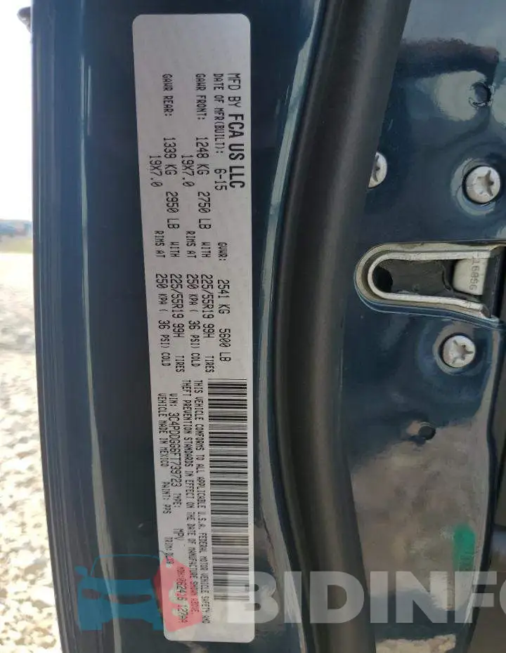 3C4PDDGG6FT739723 Photo# 13
