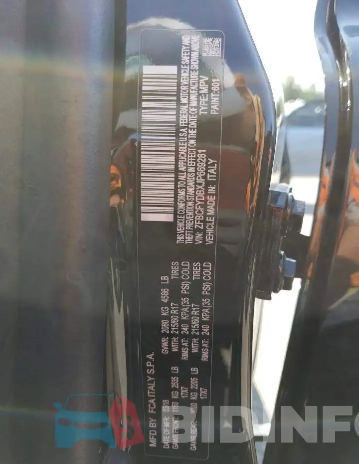 ZFBCFYDBXJP669281 Photo# 12