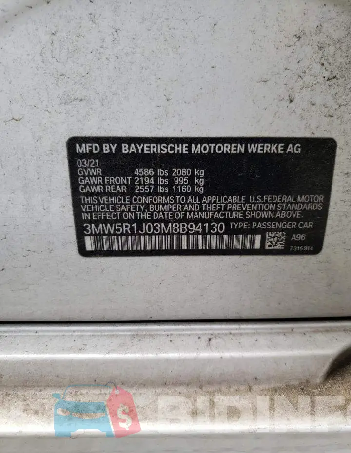 3MW5R1J03M8B94130 Photo# 12