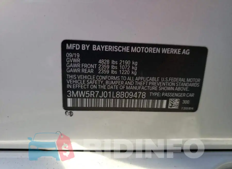 3MW5R7J01L8B09478 Photo# 12